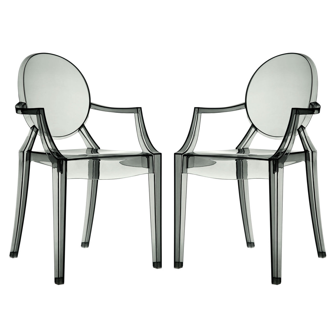 Casper Dining Armchairs Set of 2 in Smoke