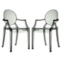 Casper Dining Armchairs Set of 2 in Smoke