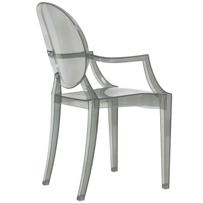 Casper Dining Armchairs Set of 2 in Smoke