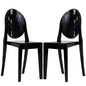 Casper Dining Chairs Set of 2 in Black