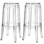 Casper Bar Stools Set of 2 in Clear