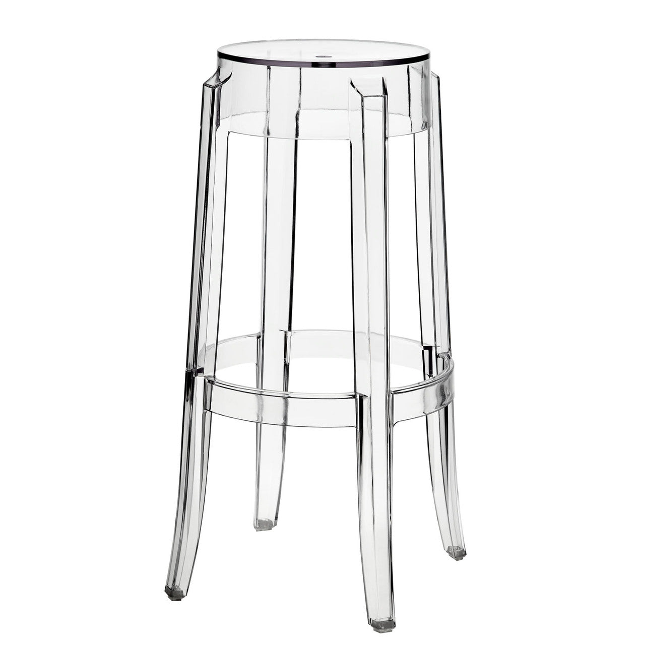 Casper Bar Stools Set of 2 in Clear
