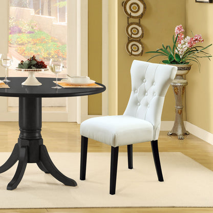 Silhouette Dining Chairs Set of 2 in White