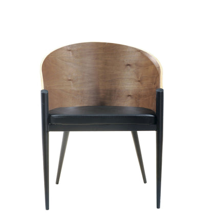 Cooper Dining Chairs Set of 2 in Walnut