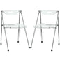 Telescope 2 Piece Dining Chairs in Clear
