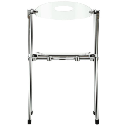 Telescope 2 Piece Dining Chairs in Clear