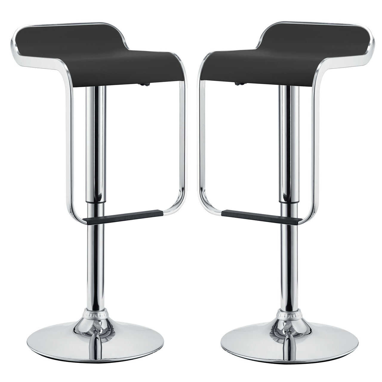LEM Bar Stools Set of 2 in Black