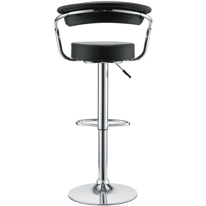 Diner Bar Stools Set of 2 in Black