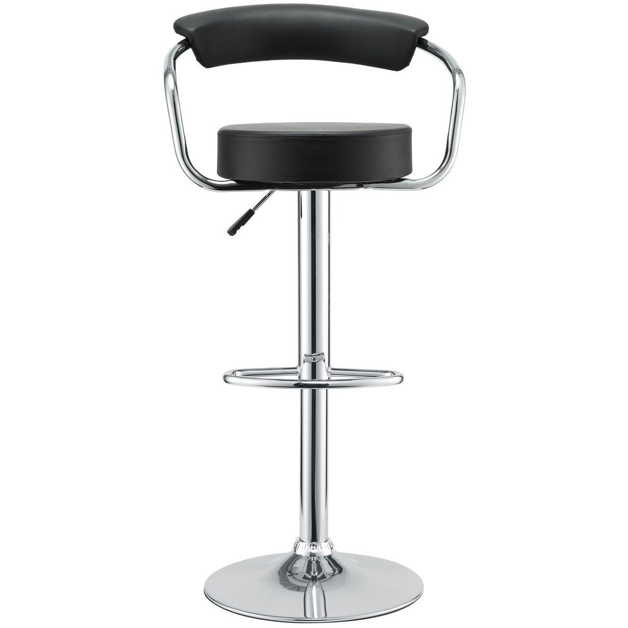 Diner Bar Stools Set of 4 in Black