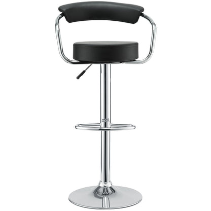 Diner Bar Stools Set of 4 in Black