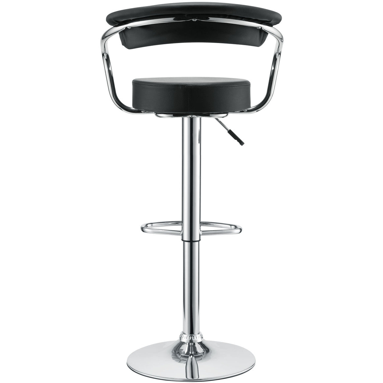 Diner Bar Stools Set of 4 in Black