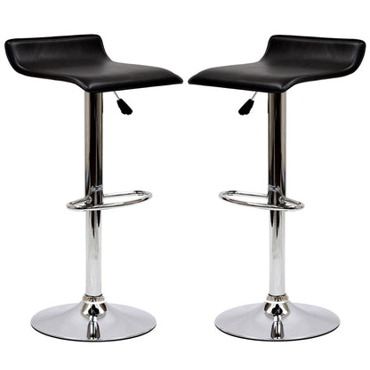 Gloria Bar Stools Set of 2 in Black