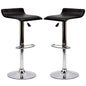Gloria Bar Stools Set of 2 in Black