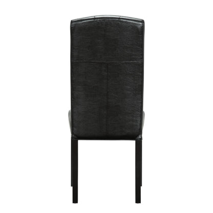 Perdure Dining Chairs Set of 2 in Black