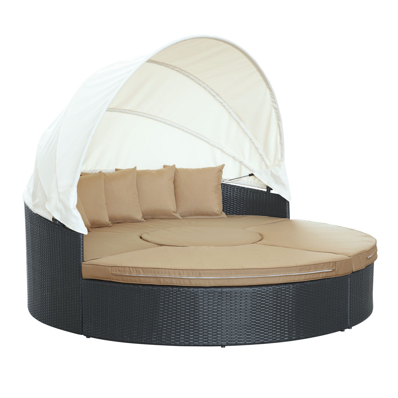 Quest Canopy Daybed in Espresso Mocha