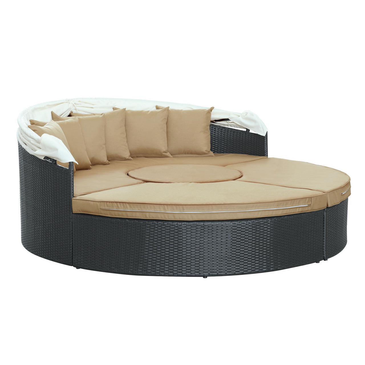 Quest Canopy Daybed in Espresso Mocha