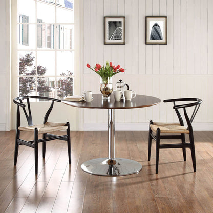Amish Dining Armchair Set of 2 in Black
