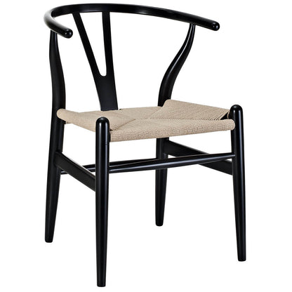 Amish Dining Armchair in Black