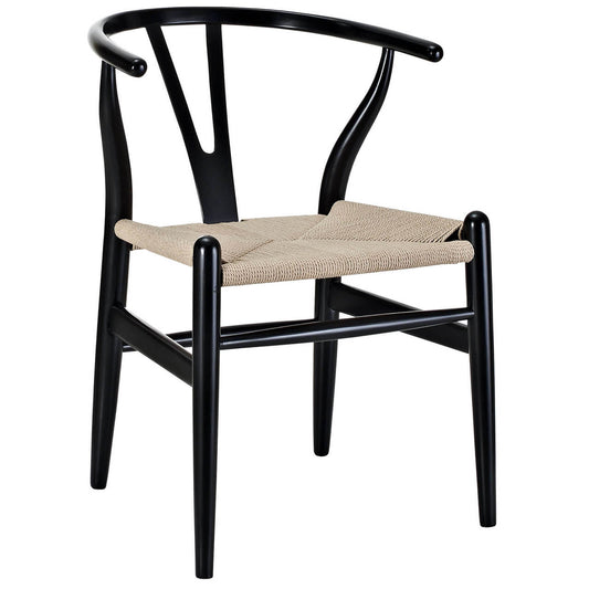 Amish Dining Armchair in Black