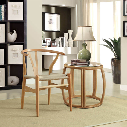 Amish Dining Armchair in Natural