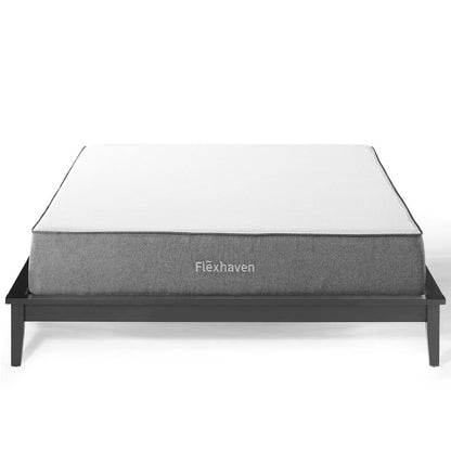 Flexhaven 10" Full Memory Mattress, White, 21253