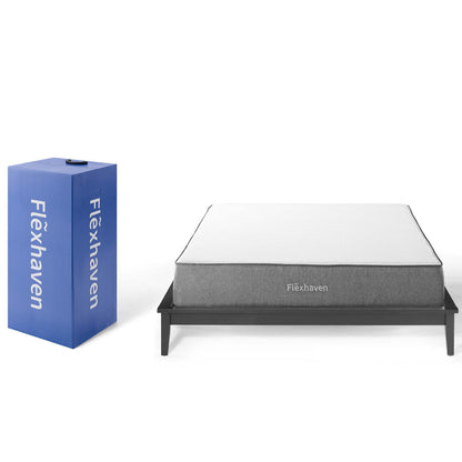 Flexhaven 10" Queen Memory mattress, White, 21255