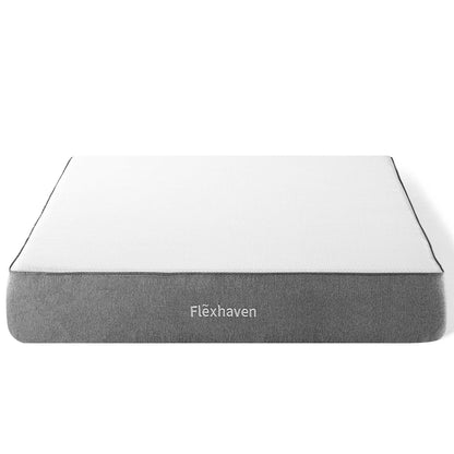 Flexhaven 10" Queen Memory mattress, White, 21255