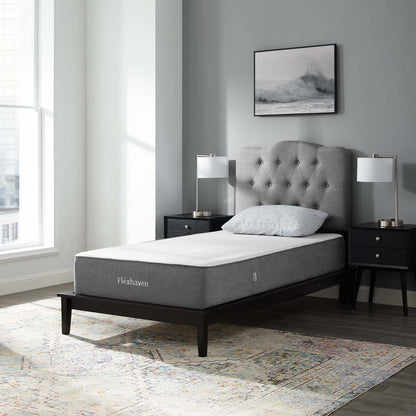 Flexhaven 10" Twin Memory Mattress, White, 21256
