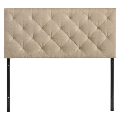 Theodore Queen Headboard in Beige
