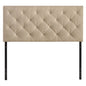 Theodore Queen Headboard in Beige