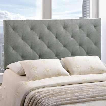 Theodore Queen Headboard in Gray