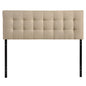 Lily Queen Headboard in Beige