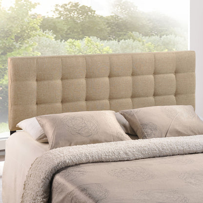 Lily Queen Headboard in Beige