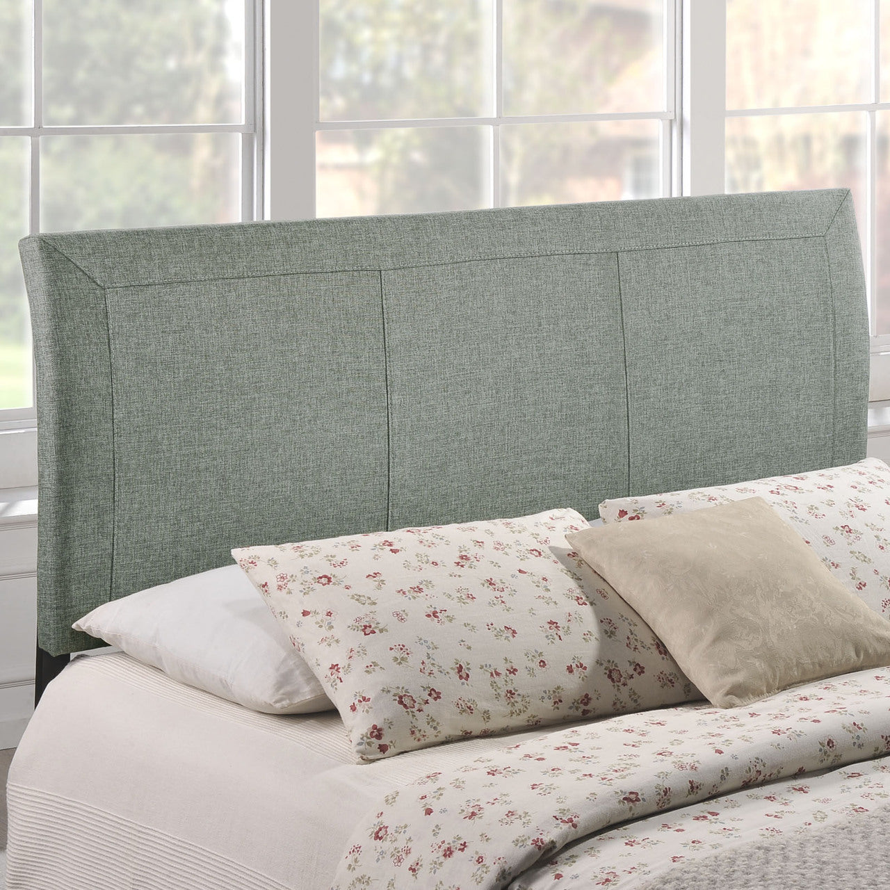 Isabella Queen Headboard in Gray