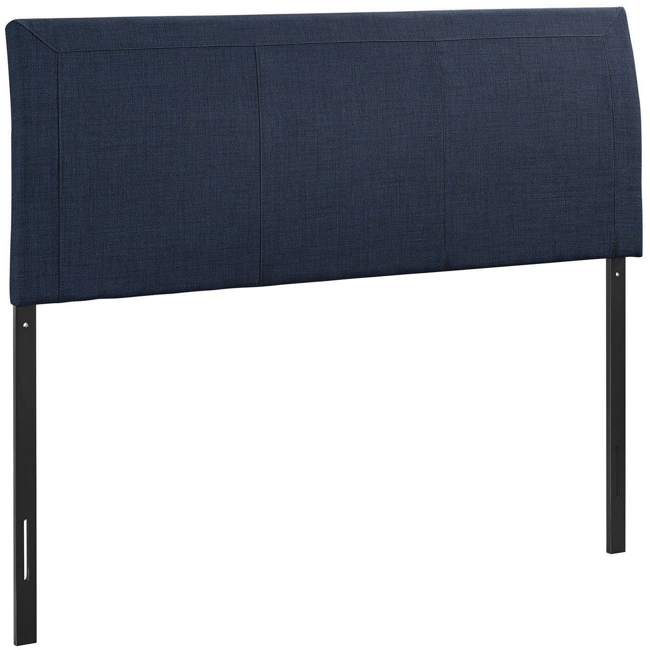 Isabella Queen Size Headboard, Blue, Fabric