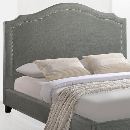 Charlotte Queen Bed Frame in Gray