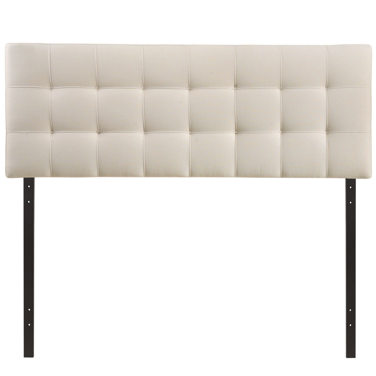 Lily Full Fabric Headboard, Ivory Fabric