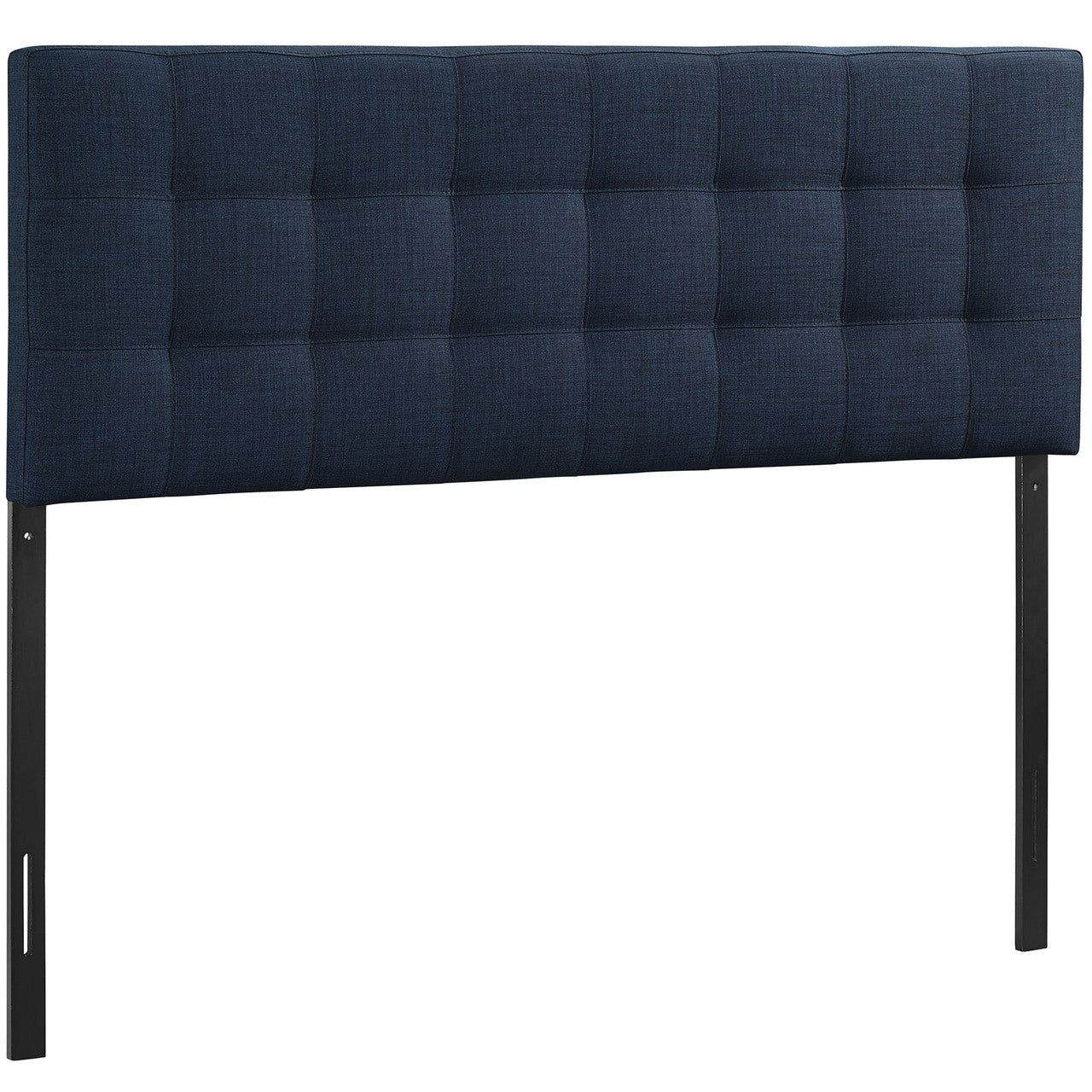 Lily Full Size Fabric Headboard, Blue, Fabric