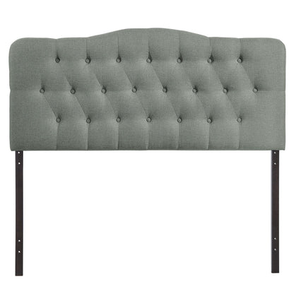 Annabel King Fabric Headboard, Grey Fabric
