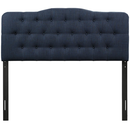 Annabel King Size Fabric Headboard, Blue, Fabric
