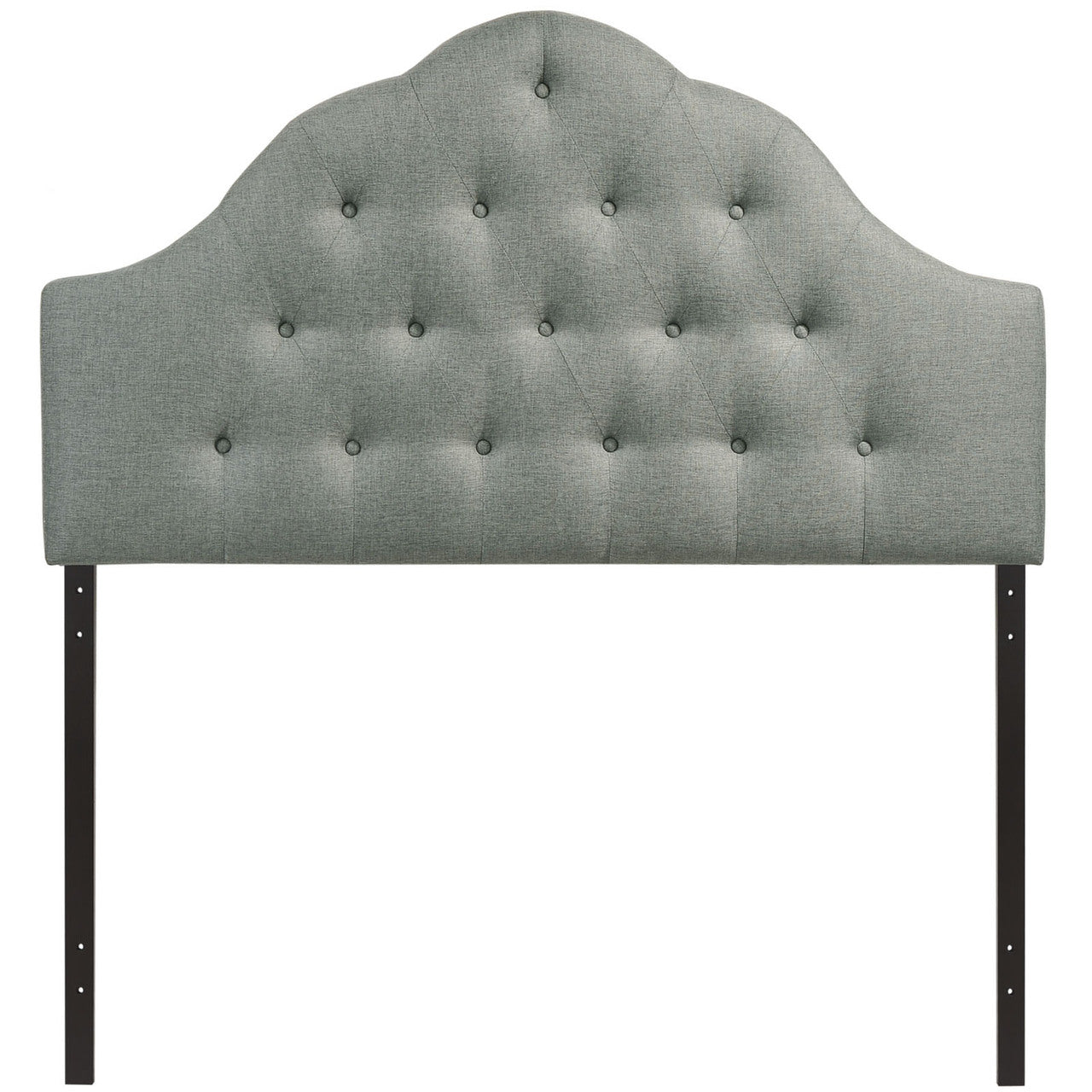 Sovereign Full Fabric Headboard, Grey Fabric