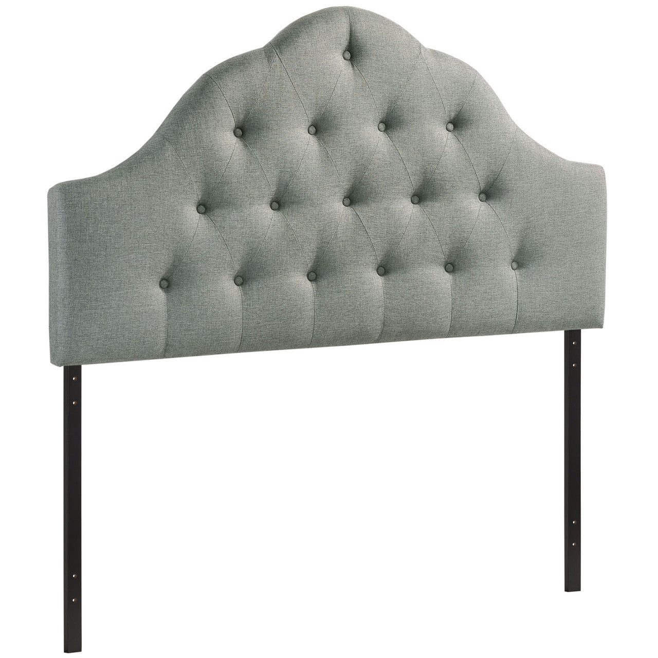 Sovereign King Fabric Headboard, Grey Fabric