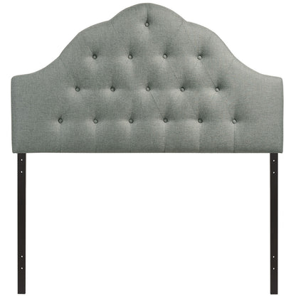 Sovereign King Fabric Headboard, Grey Fabric
