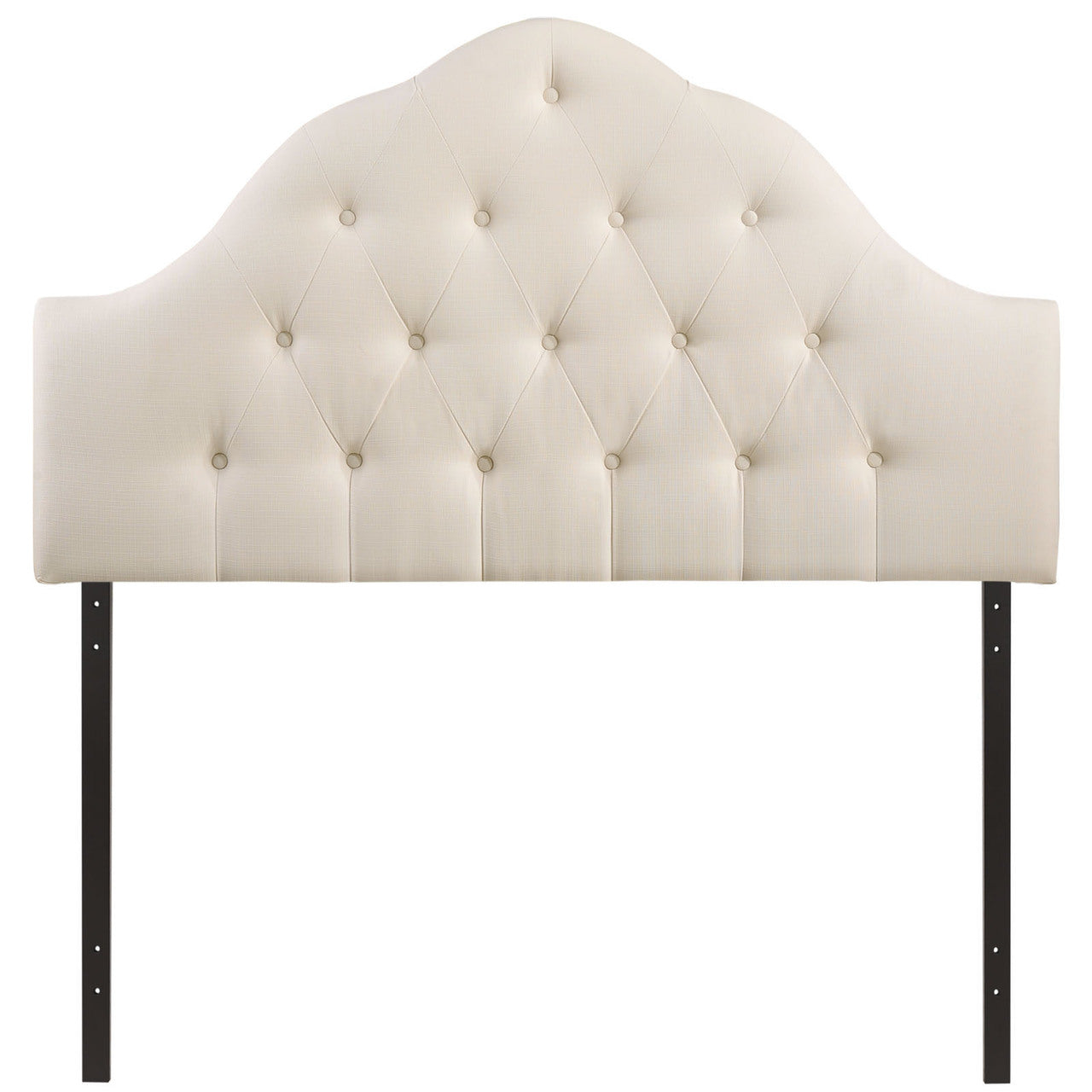 Sovereign King Fabric Headboard, Ivory Fabric
