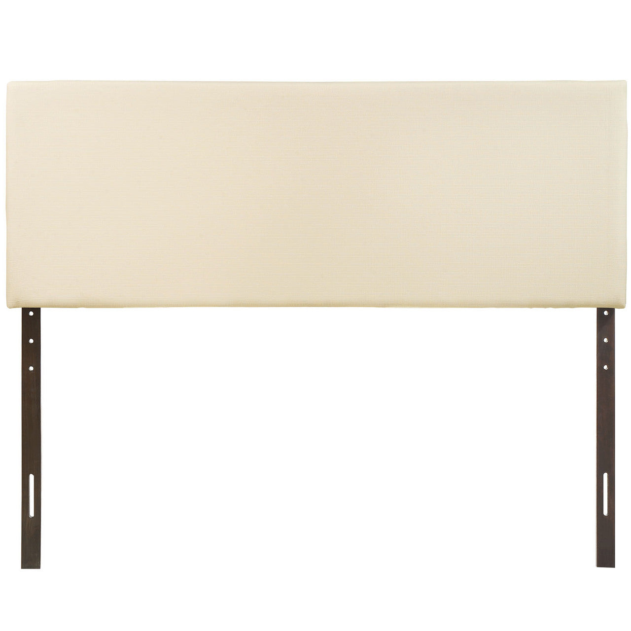 Region Queen Upholstered Headboard, Ivory Fabric