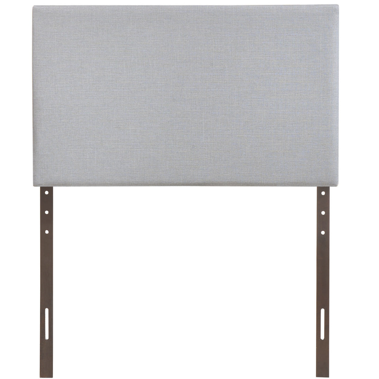 Region Twin Upholstered Headboard, Grey Fabric