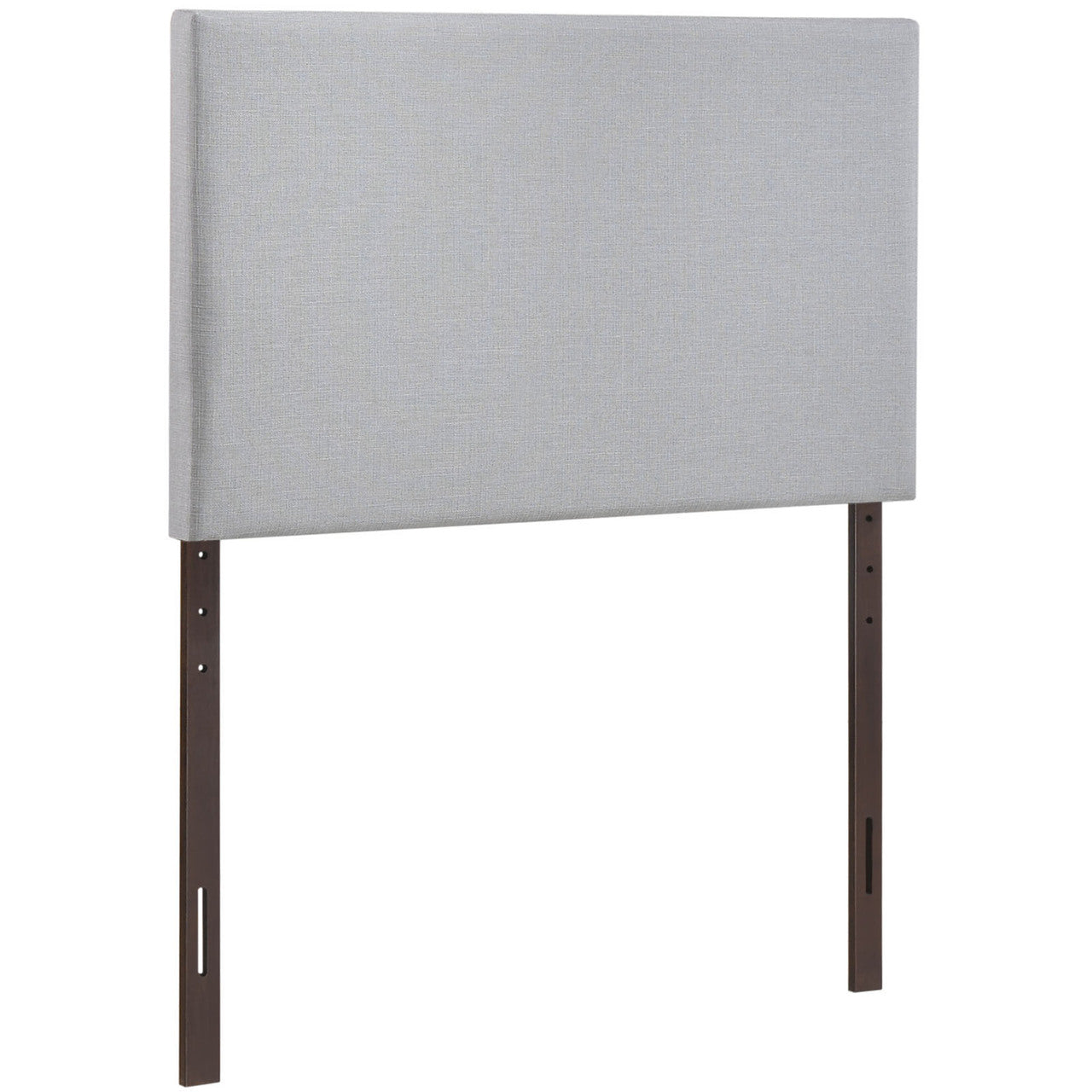 Region Twin Upholstered Headboard, Grey Fabric