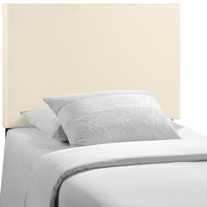 Region Twin Upholstered Headboard, Ivory Fabric