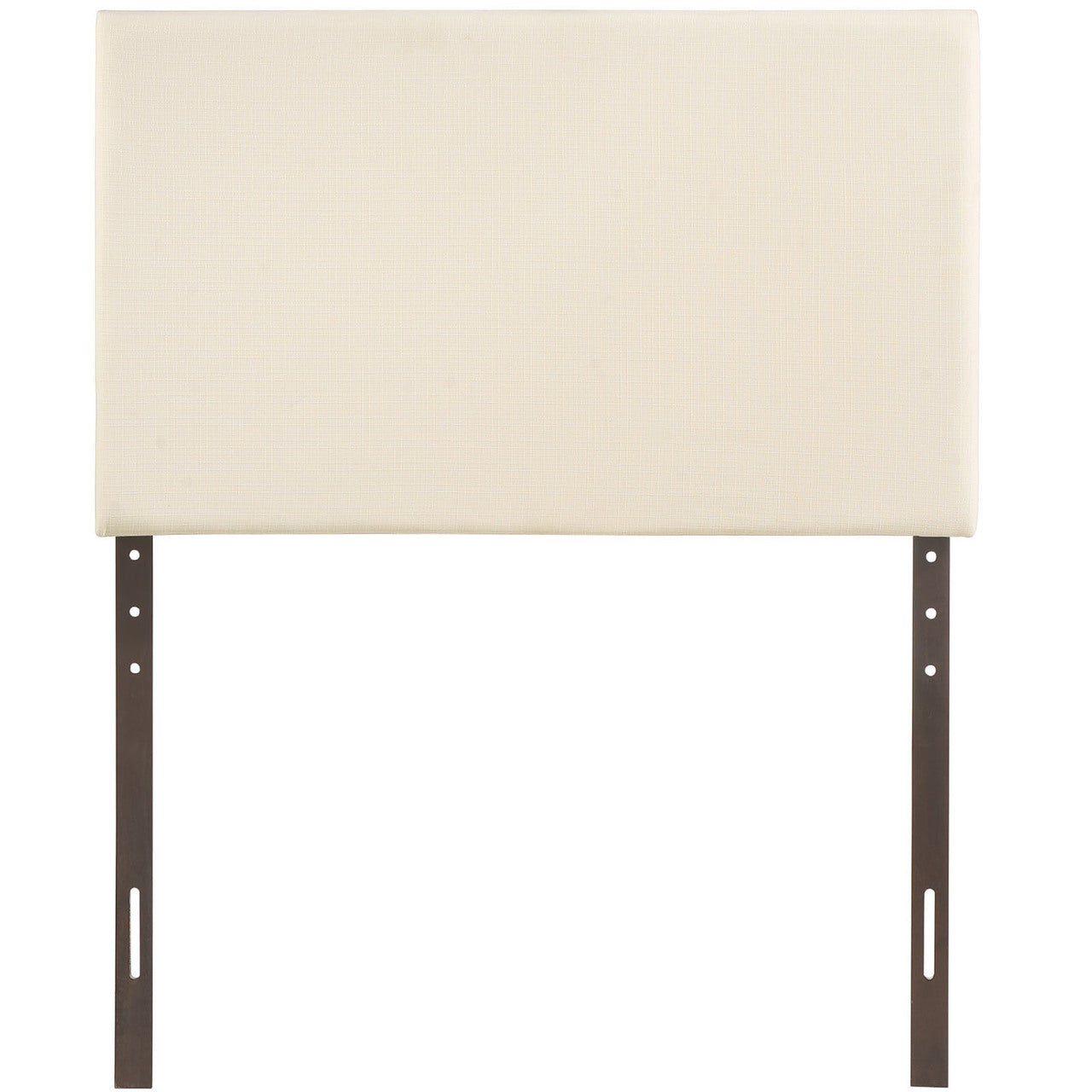 Region Twin Upholstered Headboard, Ivory Fabric