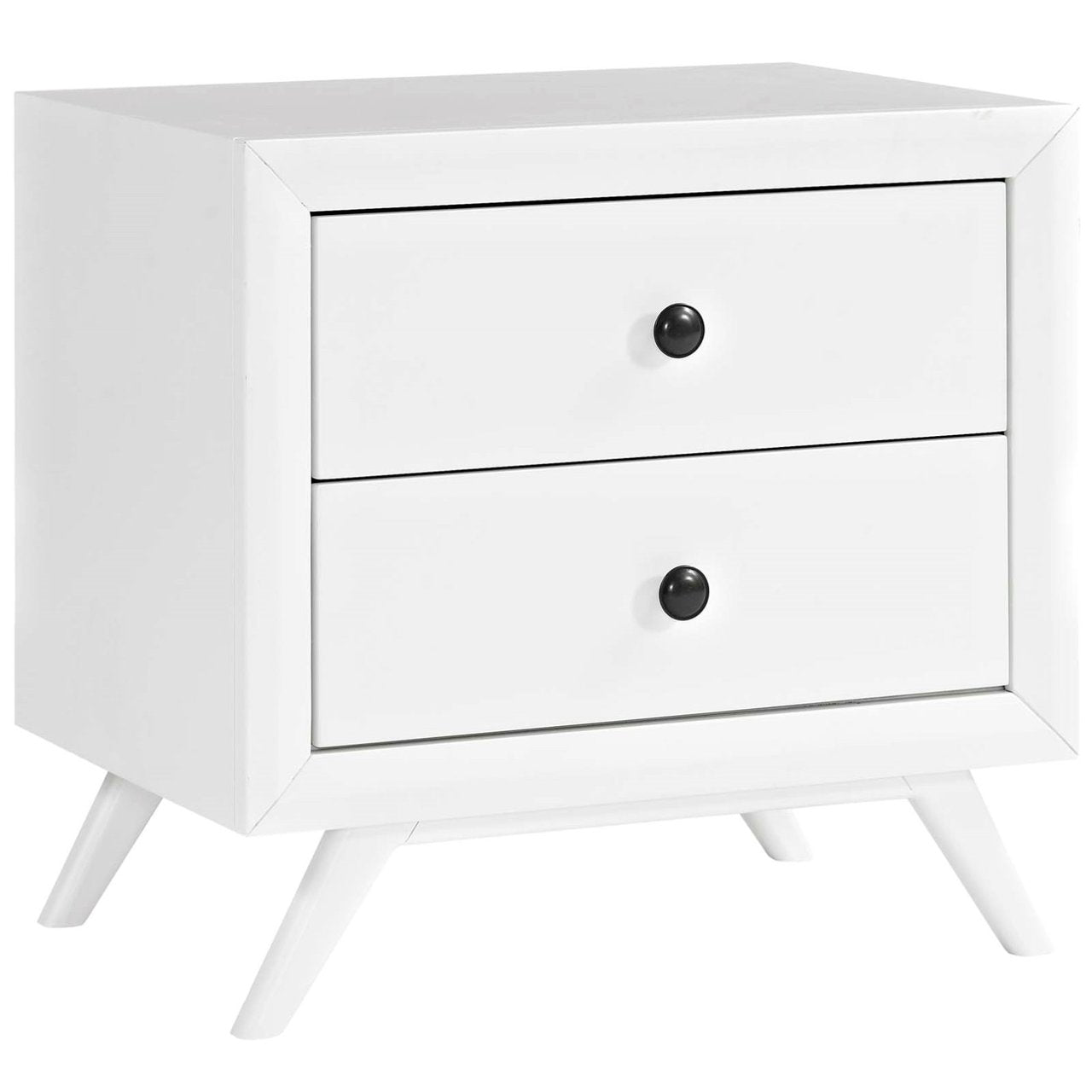 Tracy Nightstand, White, Wood 11953